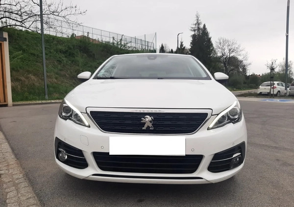 Peugeot 308 cena 51600 przebieg: 112000, rok produkcji 2019 z Kisielice małe 562